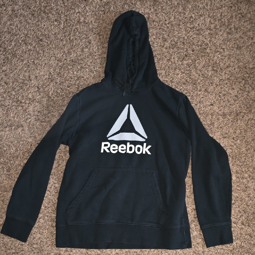 Reebok Black Pullover with Logo
